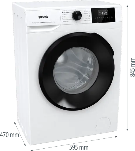 Gorenje G200 Samostojeća perilica rublja (W1NGPI61SBS) - Slika 8